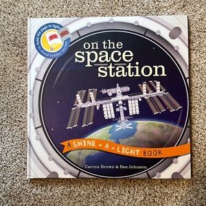 Usborne/Kane Miller shine a light book - on the space station